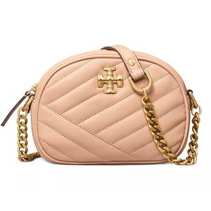 Tory Burch Kira Chevron Leather Camera Bag - Small